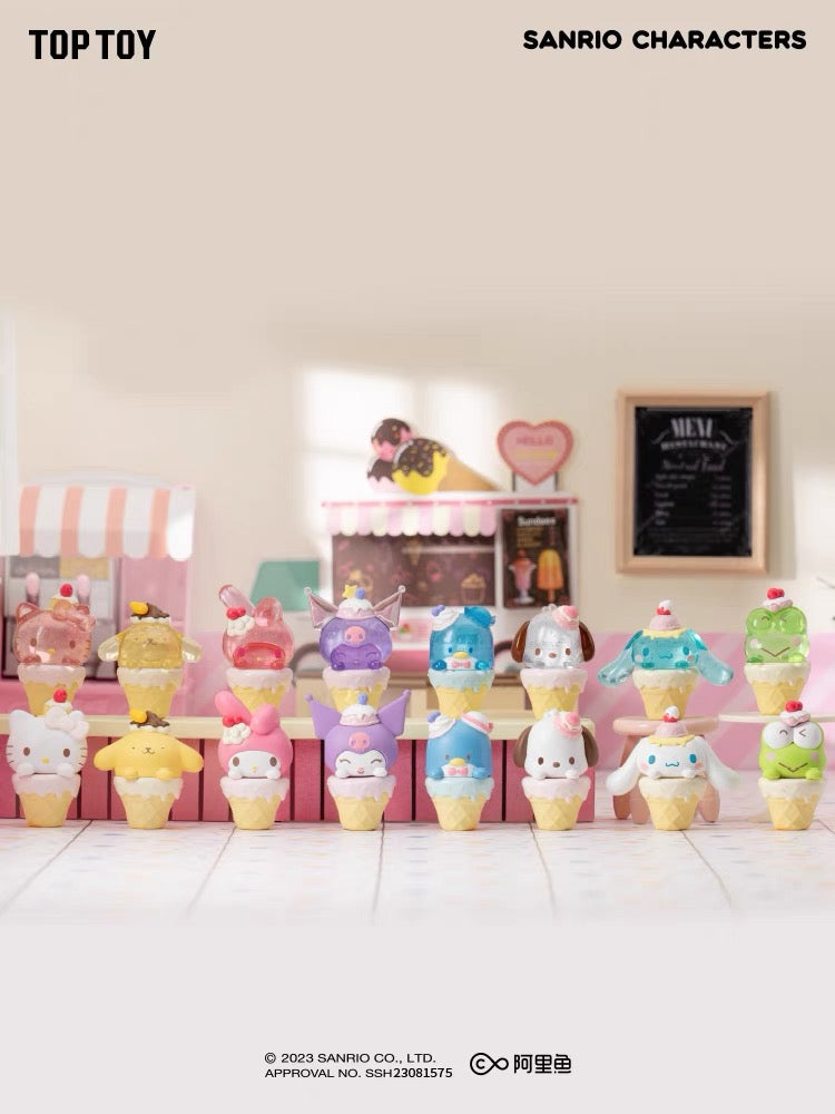 [Free Shipping]New Sanrio mini ice cream figure